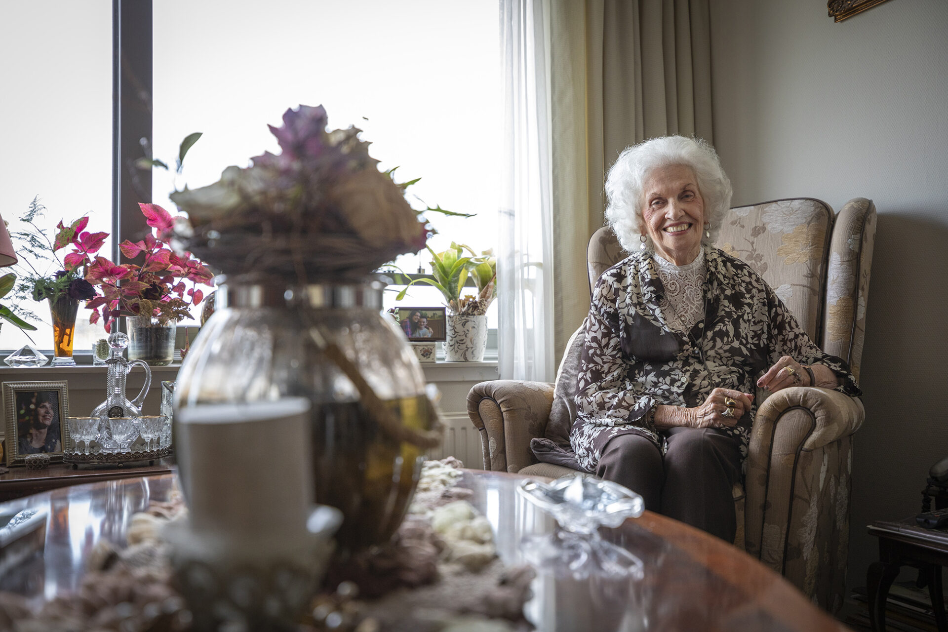 Mevrouw Haaften voelt zich thuis bij Pleyade Eldenstaete.