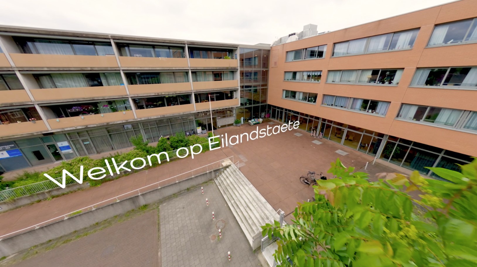 Aanzicht woonlocatie Eilandstaete