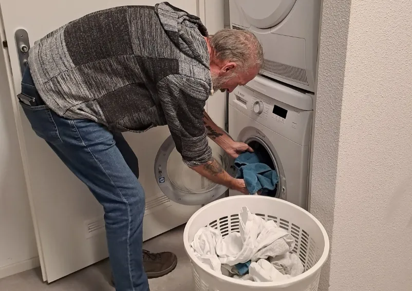 Wasmachine Marga Klompélaan