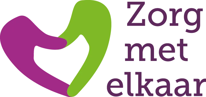 Logo van Zorg met elkaar