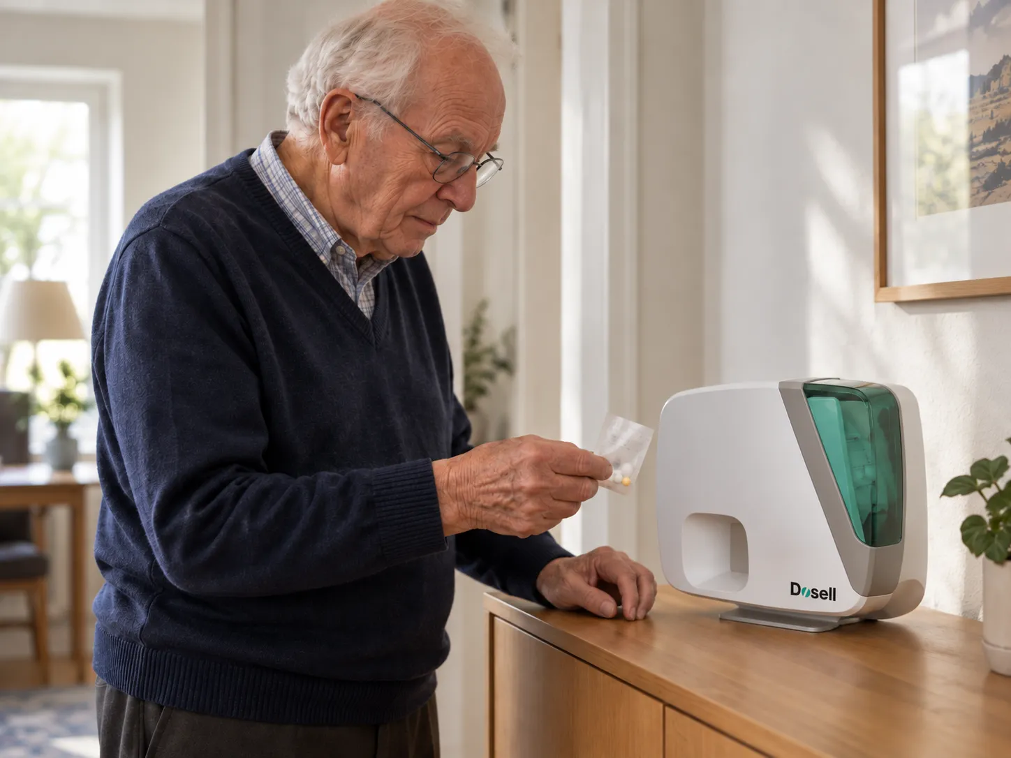 Client pakt zelf zijn medicatie